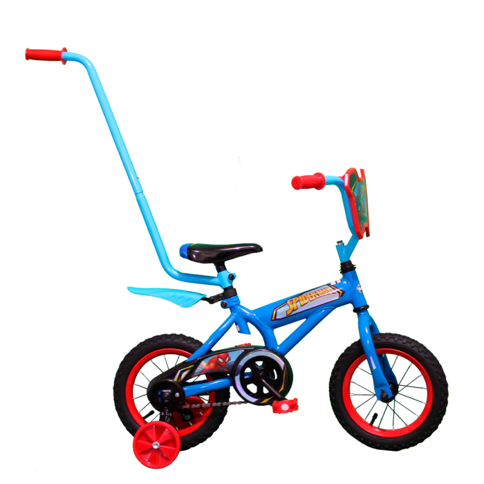 emocionante Sala Ingenioso Bicicleta Rodada 12 Huffy Spider-Man con Bastón Niños | Bicimotos
